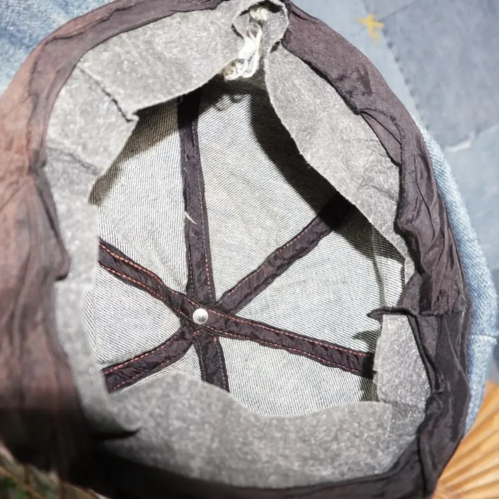 OSFA - Vintage True Vintage 60s/70s denim conductor hat